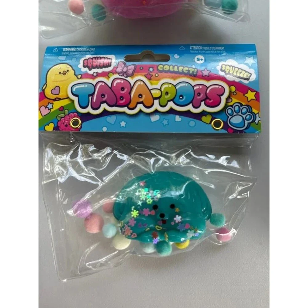 Taba-Pops Squishy, Squeeze, Squish Lot of 4, New!